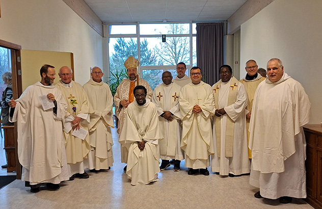Jubilé des Frères de Saint-Jean à Banneux